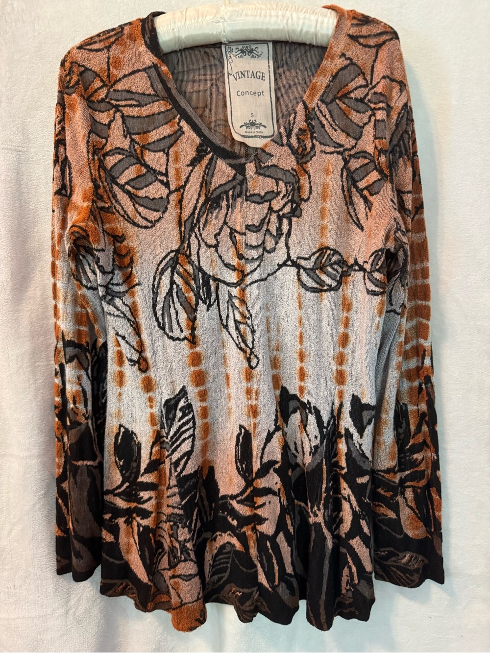 Vintage Concept Women's Floral Top